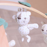 Tutti Bambini Luxury Wood & Muslin Playgym - Love Cats