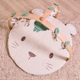 Tutti Bambini Luxury Wood & Muslin Playgym - Love Cats