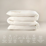 Mother&Baby Organic Cotton 12ft Deluxe Body and Baby Support Pillow