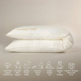 Mother & Baby Organic Cotton 6ft Deluxe Body and Baby Support Pillow