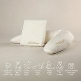 Mother&Baby Organic Cotton Support Pillow and Wedge Set