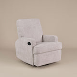 Obaby Madison Glider Recliner Chair – Chenille Marshmallow