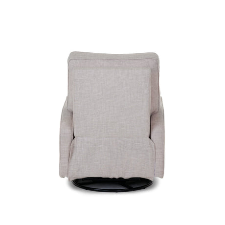 Obaby Madison Swivel Glider Recliner Chair - Oatmeal