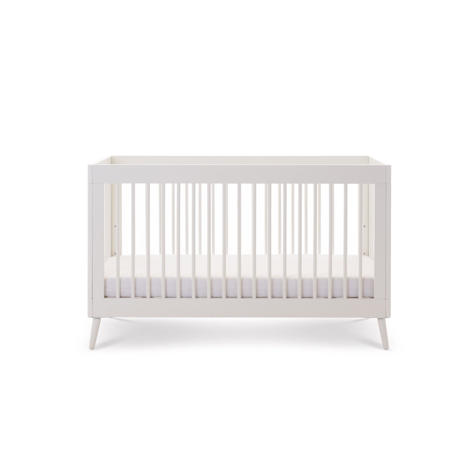 Obaby Maya Cot Bed - Nordic White