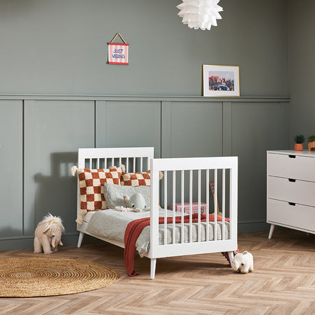 Obaby Maya 3 Piece room Set - Nordic White