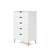 Obaby Maya Tall Boy - White With Natural