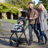 Babymore Memore V2 Pram & Pushchair - Black