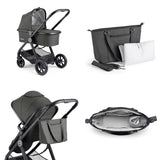 Babymore Memore V2 Pram & Pushchair - Black