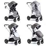 Babymore Memore V2 Pram & Pushchair - Chrome