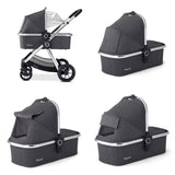Babymore Memore V2 Pram & Pushchair - Chrome