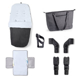 Babymore Memore V2 Pram & Pushchair - Chrome