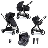 Babymore Mimi Travel System + Coco Car Seat - Black
