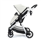 Babymore Mimi Travel System + Pecan Car Seat - Silver