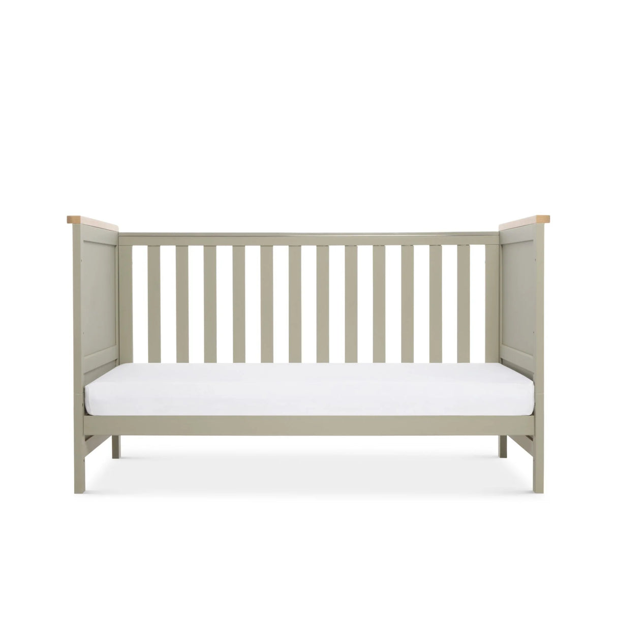 Tutti Bambini Misha Cot Bed - Sage & Golden Oak