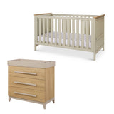 Tutti Bambini Misha & Hallee 2 Piece Room Set - Mushroom / Golden Oak
