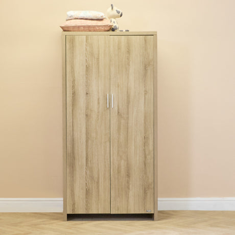 Tutti Bambini Modena Nursery Bundle With CoZee Bedside Crib (6 Piece) - Oak