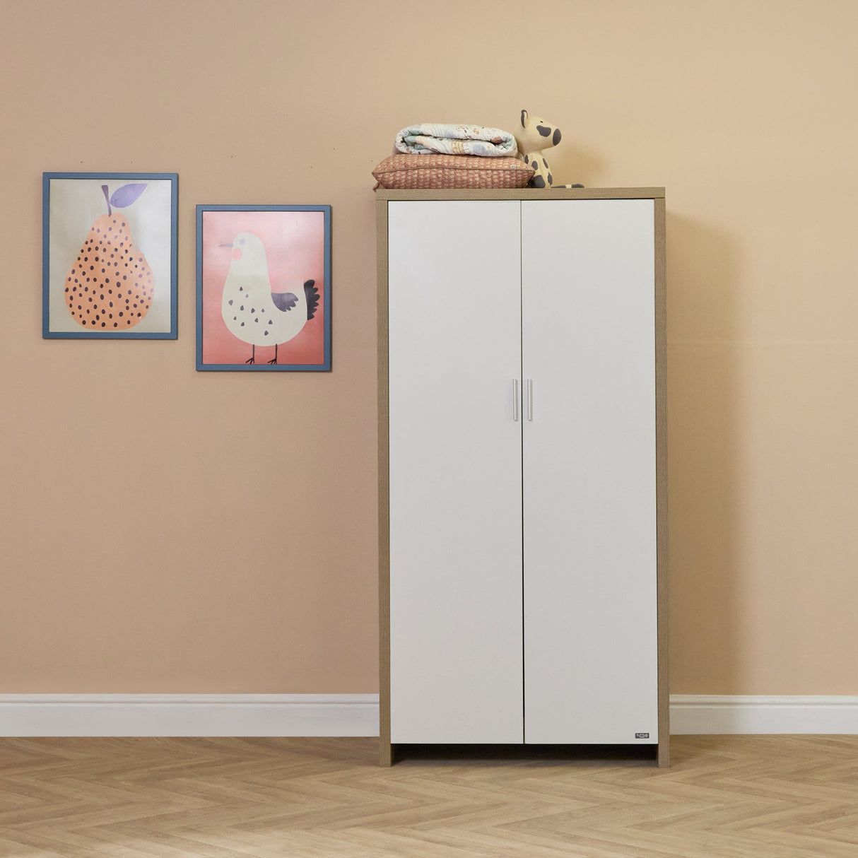 Tutti Bambini Modena 3 Piece Room Set - White & Oak