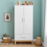 Babymore Mona Nursery Wardrobe - White