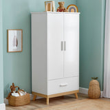 Babymore Mona Nursery Wardrobe - White