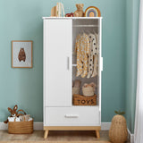 Babymore Mona Nursery Wardrobe - White