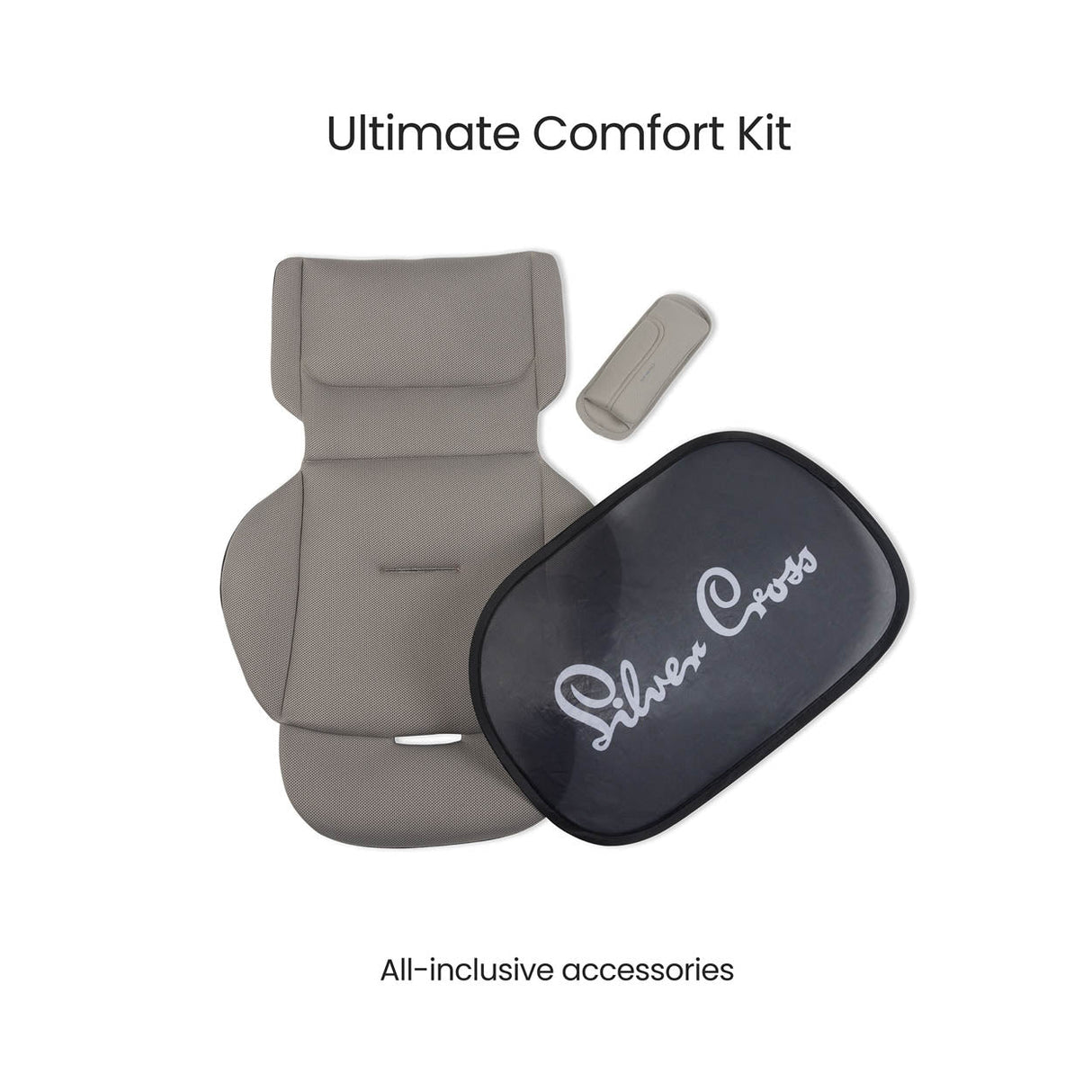 Silver Cross Motion 3 All Size 360 Car Seat - Natural Taupe