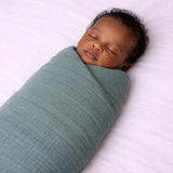 Obaby Muslin Swaddle Blanket - Ocean