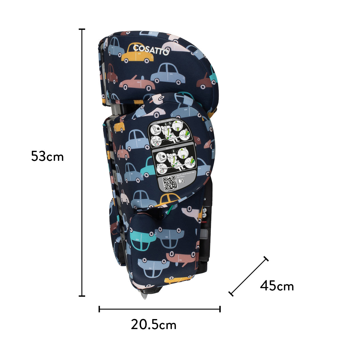 Cosatto Ninja i-Go R129 Travel Car Seat - Beep Beep