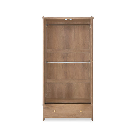 Obaby Nika Double Wardrobe - Oak
