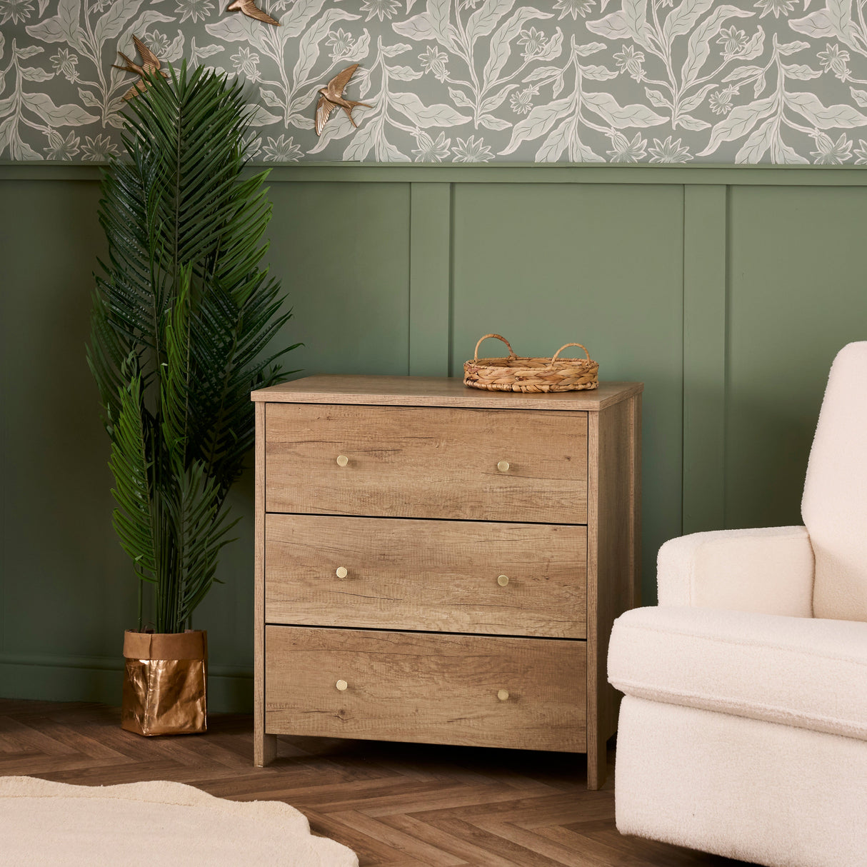 Obaby Nika 2 Piece Room Set - Oak