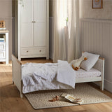 CuddleCo Burford 3 Piece Nursery Furniture Set - White & Oak