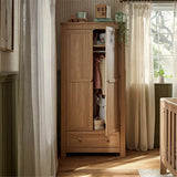 CuddleCo Burford Wardrobe - Oak