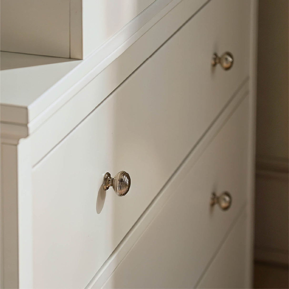 CuddleCo Beaumont Grand 2 Piece Nursery Furniture Set - White