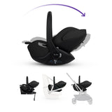 Silver Cross Nia Glide Plus Travel System - Onyx