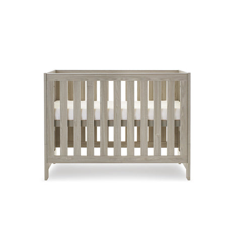 Obaby Nika Mini Cot Bed - Grey Wash