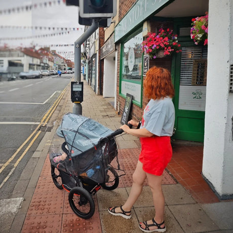 Out n About Nipper V6 Plus Single Pushchair - Sycamore Green 2