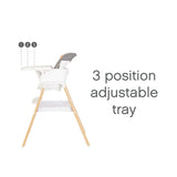 Tutti Bambini Nova Evolutionary Highchair - White/Oak