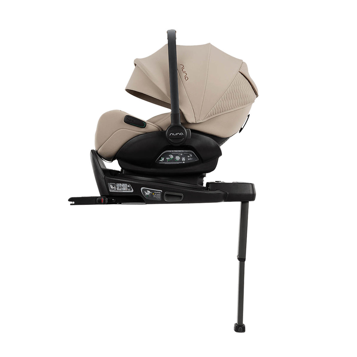 Nuna TRIV LX All Season with ARRA Flex & Base Curv Travel System Bundle - Cosmopolitan