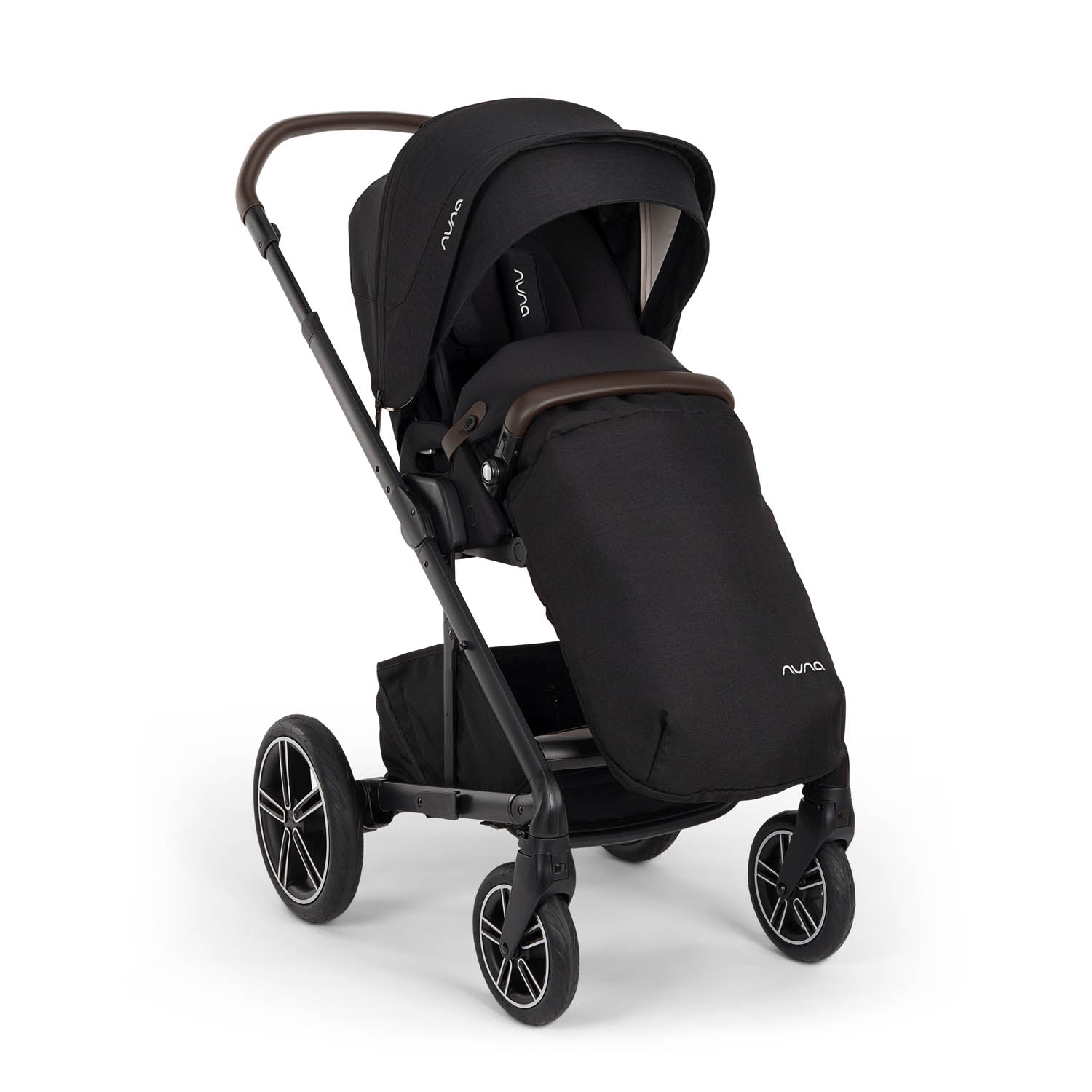 Nuna MIXX Next with ARRA Flex & Base Curv Travel System Bundle - Caviar