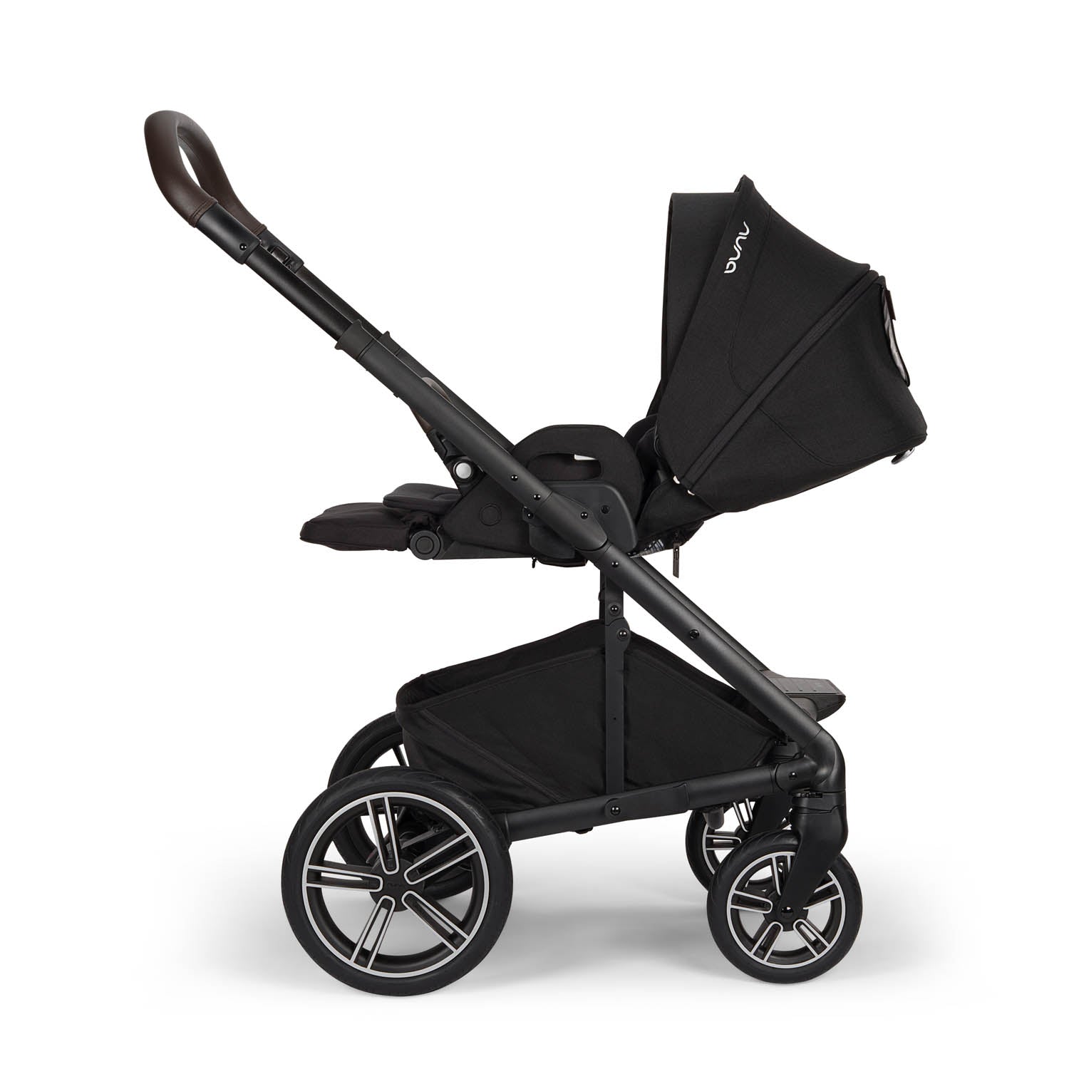 Nuna MIXX Next with ARRA Flex & Base Curv Travel System Bundle - Caviar