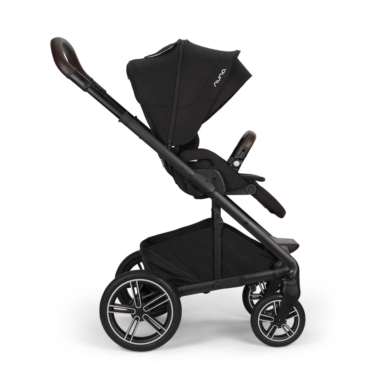 Nuna MIXX Next with ARRA Flex & Base Curv Travel System Bundle - Caviar