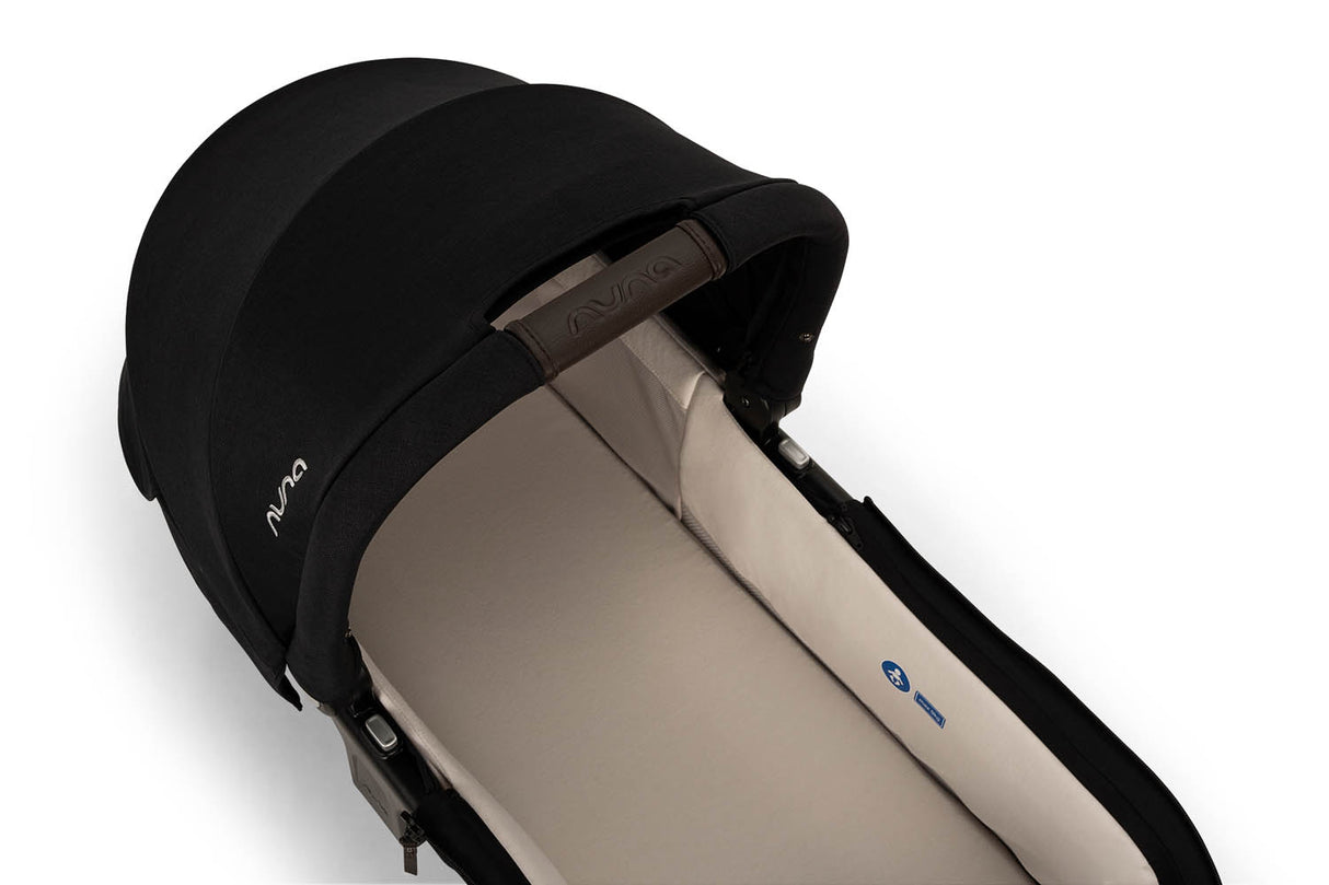 Nuna TRIV LX All Season with ARRA Flex & Base Curv Travel System Bundle - Caviar