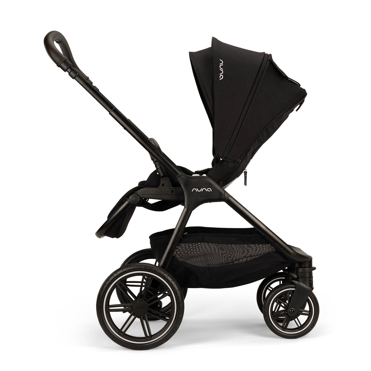 Nuna TRIV LX All Season with ARRA Flex & Base Curv Travel System Bundle - Caviar