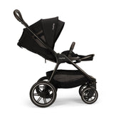 Nuna TRIV LX All Season with ARRA Flex & Base Curv Travel System Bundle - Caviar