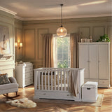 CuddleCo Beaumont 3 Piece Nursery Furniture Set - White
