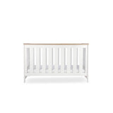 CuddleCo Burford Cot Bed - White & Oak