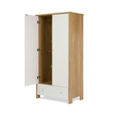 Obaby Nika 3 Piece Nursery Room Set - Oak & White
