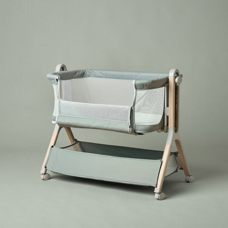 Obaby Cloud Bedside Crib - Sage