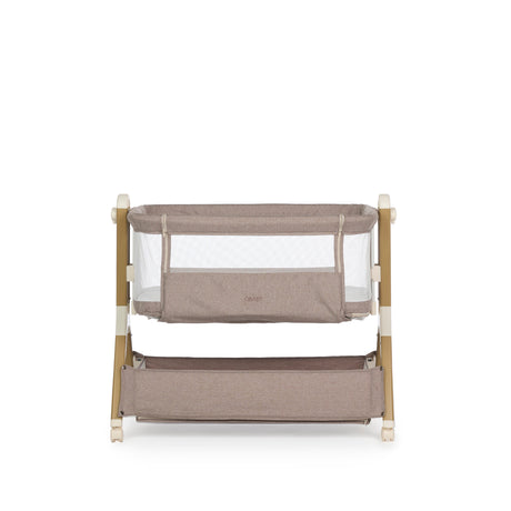 Obaby Cloud Bedside Crib - Nutmeg