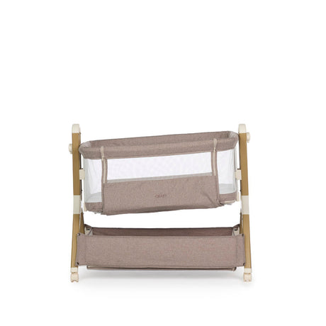 Obaby Cloud Bedside Crib - Nutmeg