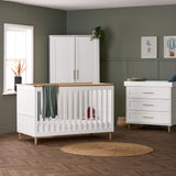 Obaby Orla 3 Piece Room Set - White with Oak